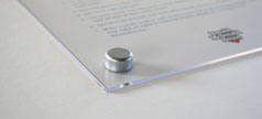 Brushed Aluminium Flush cap