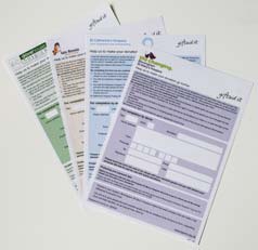 Gift Aid Flyers