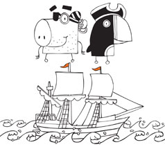 Colouring sheet for kids